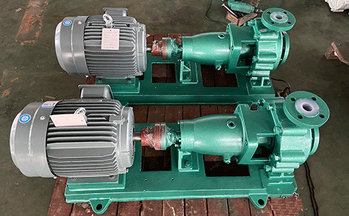 Material of anti-corrosion pump