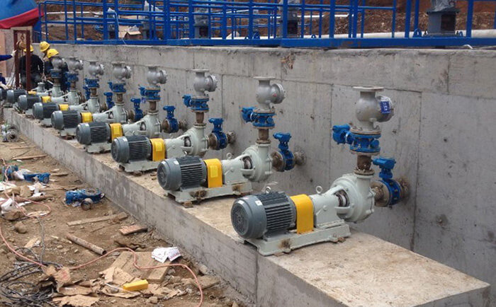 Jiangnan fluoroplastic centrifugal pump sent to client company
