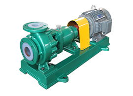 IHF-NS high temperature fluorine plastic centrifugal pump