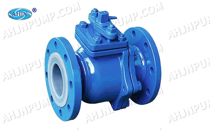 Q41F fluorine lined ball valve