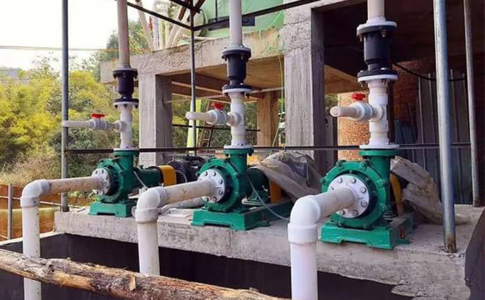Jiangnan lined fluorine centrifugal pump exported to Malaysia
